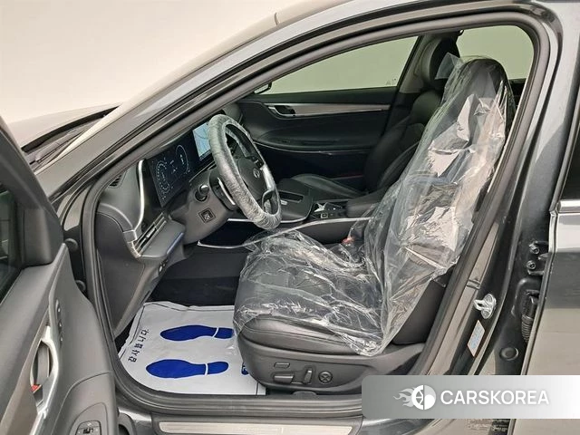 Hyundai The New Grandeur IG Hybrid 2021 Серебристо-серый из Кореи, фото 2