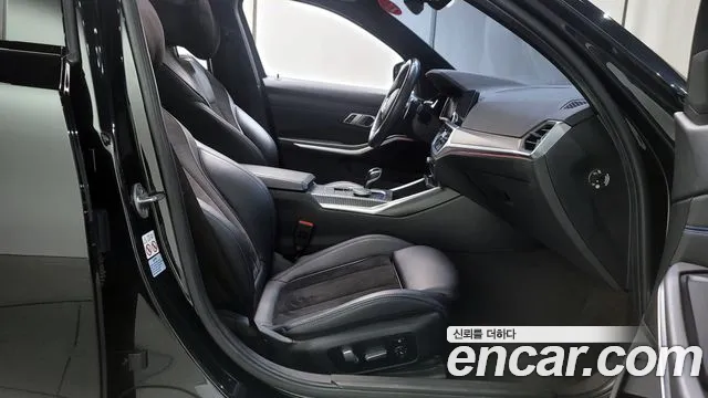 BMW 3 Series (G20) 2019 Черный из Кореи, фото 2