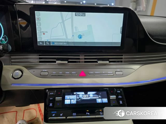 Hyundai The New Grandeur IG Hybrid 2022 Черный из Кореи, фото 2