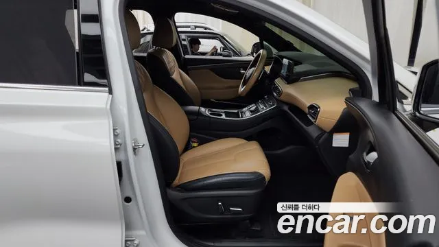 Hyundai The New Santa Fe 2023 Белый из Кореи, фото 2