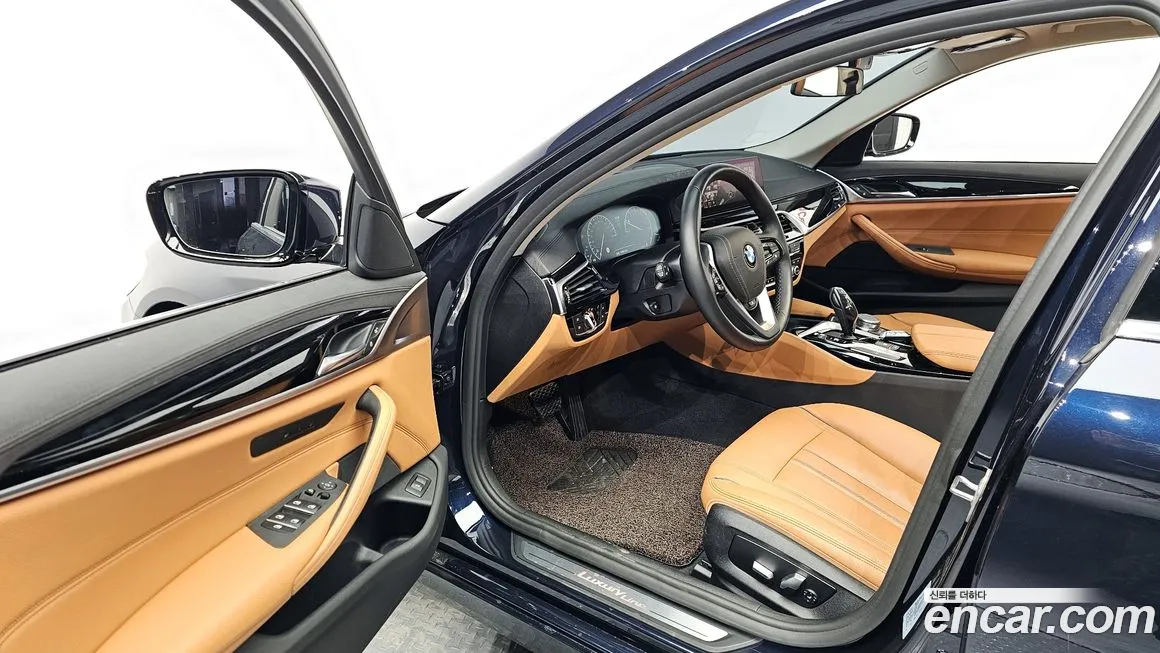 BMW 5 Series (G30) 2019 Синий из Кореи, фото 2