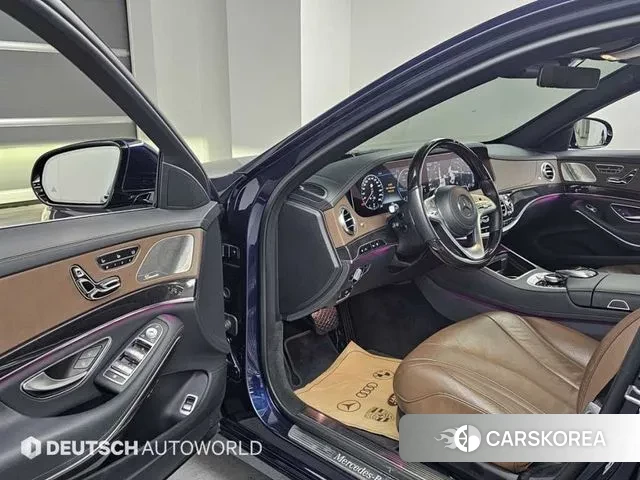 Mercedes-Benz S-Class W222 2018 Синий из Кореи, фото 2