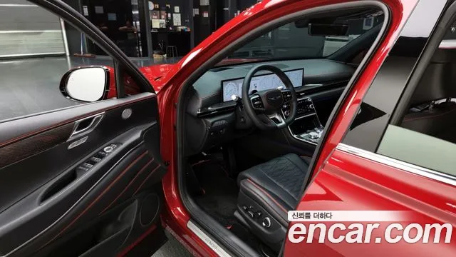 Genesis GV80 Coupe 2024 Красный из Кореи, фото 2