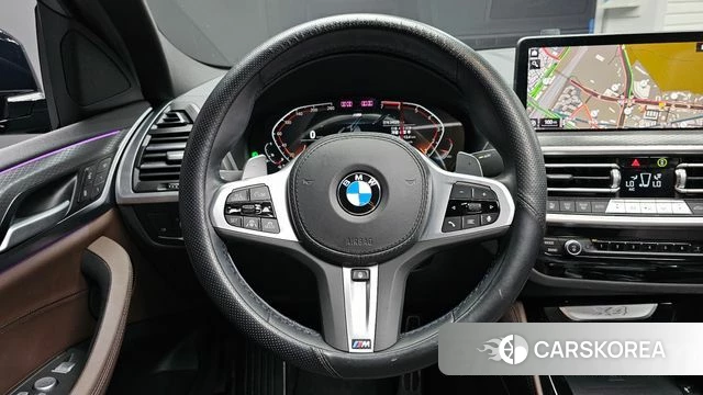 BMW X4 (G02) 2024 Черный из Кореи, фото 2