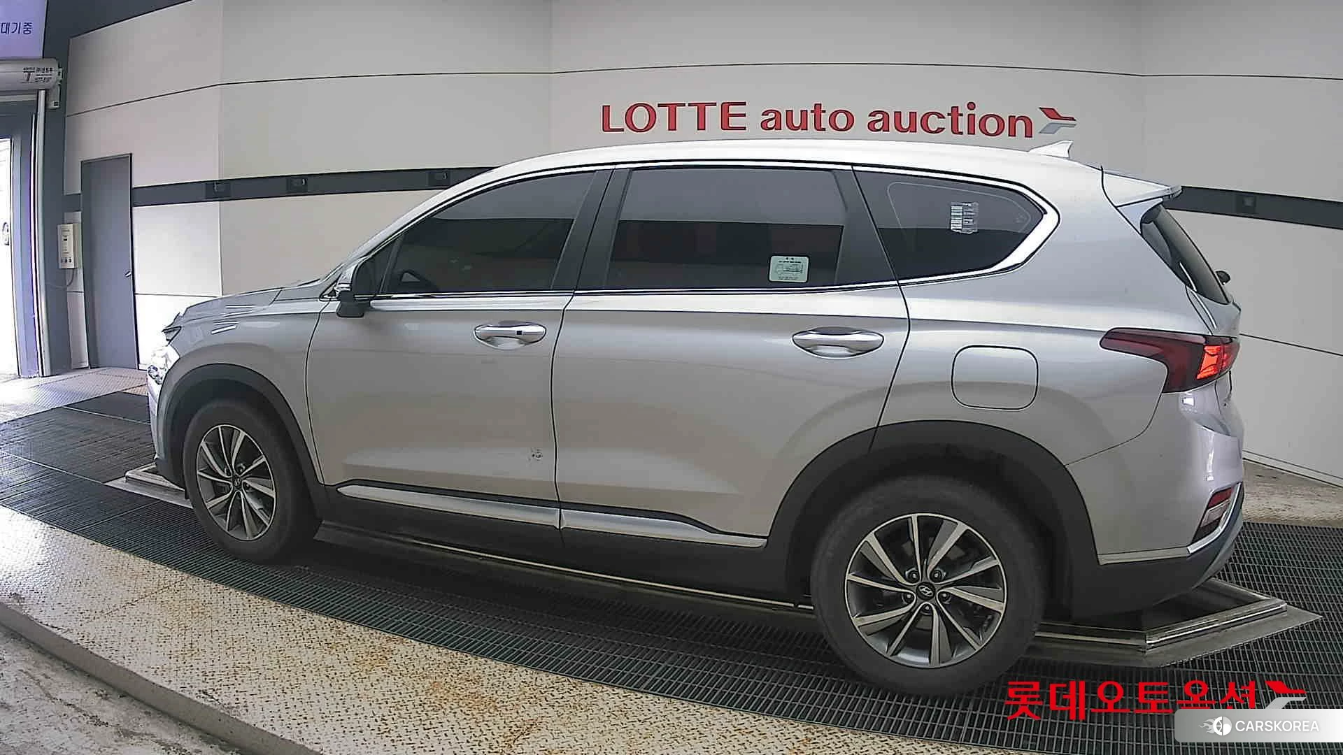 Hyundai Santa Fe 2020 Typhoon Silver из Кореи, фото 2