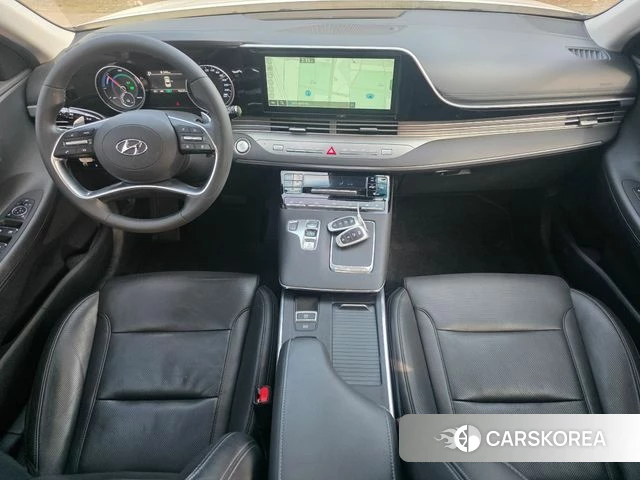 Hyundai The New Grandeur IG Hybrid 2021 Белый из Кореи, фото 2