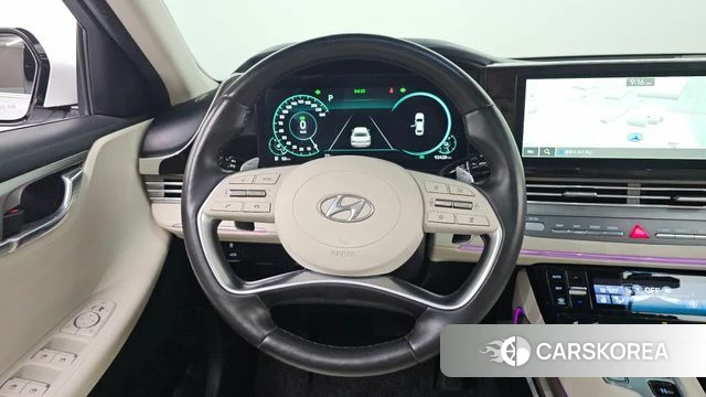 Hyundai The New Grandeur IG Hybrid 2022 Белый из Кореи, фото 2