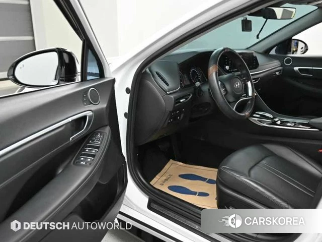 Hyundai Sonata (DN8) 2021 Белый из Кореи, фото 2