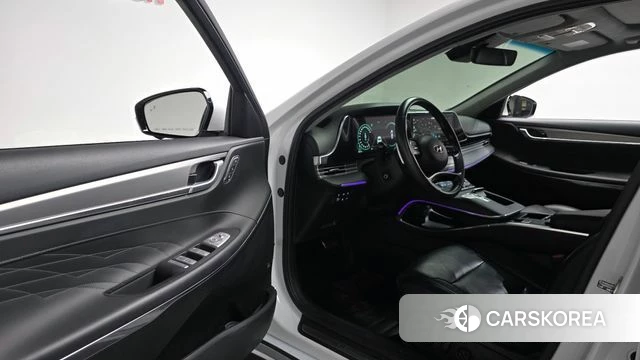 Hyundai The New Grandeur IG Hybrid 2021 Белый из Кореи, фото 2