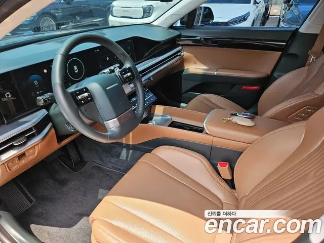 Hyundai Grandeur Hybrid (GN7) 2023 Черный из Кореи, фото 2