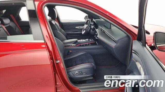 Genesis GV70 2021 Красный из Кореи, фото 2