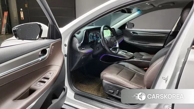 Hyundai The New Grandeur IG Hybrid 2020 Белый из Кореи, фото 2