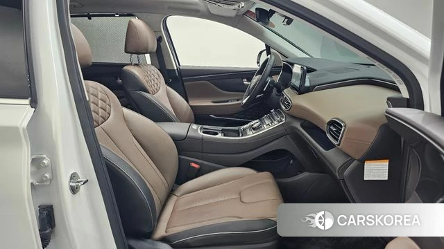 Hyundai The New Santa Fe 2021 Белый из Кореи, фото 2