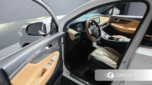 Hyundai The New Santa Fe 2021 Белый из Кореи, фото 2