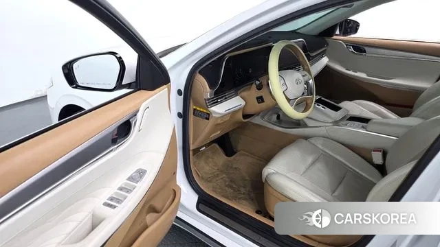 Hyundai The New Grandeur IG Hybrid 2019 Белый из Кореи, фото 2