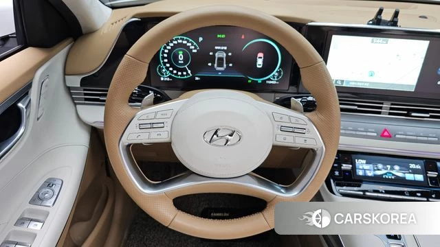 Hyundai The New Grandeur IG Hybrid 2020 Белый из Кореи, фото 2