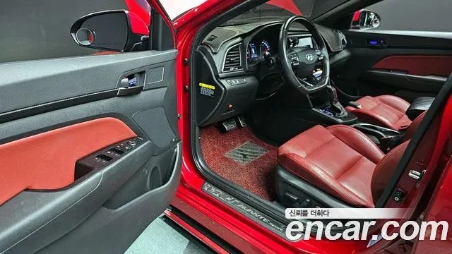 Hyundai Avante AD 2018 Красный из Кореи, фото 2