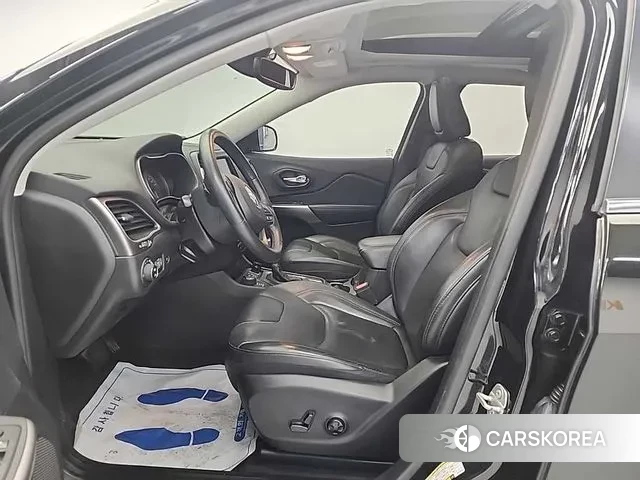 Jeep Cherokee (KL) 2018 Черный из Кореи, фото 2