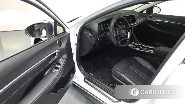 Hyundai Sonata Hybrid (DN8) 2022 Белый из Кореи, фото 2