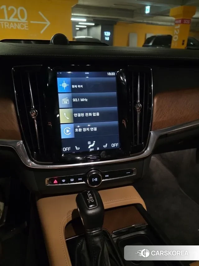 Volvo S90 2019 Серый из Кореи, фото 2