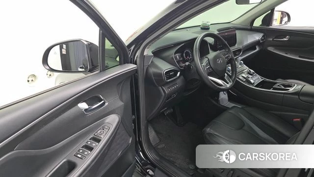 Hyundai The New Santa Fe 2022 Черный из Кореи, фото 2