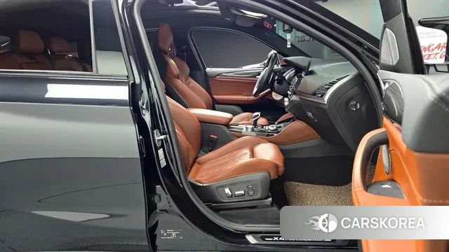 BMW X4M (G02) 2021 Черный из Кореи, фото 2