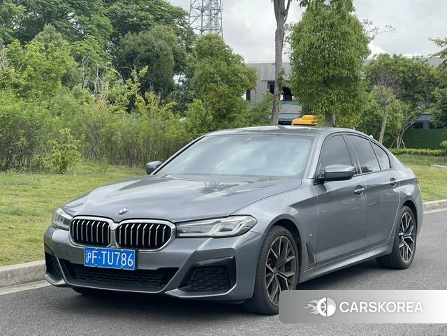 BMW 5 series (imported) 2021 Синий из Китая, фото 2