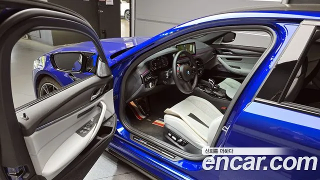 BMW M5 (F90) 2022 Синий из Кореи, фото 2