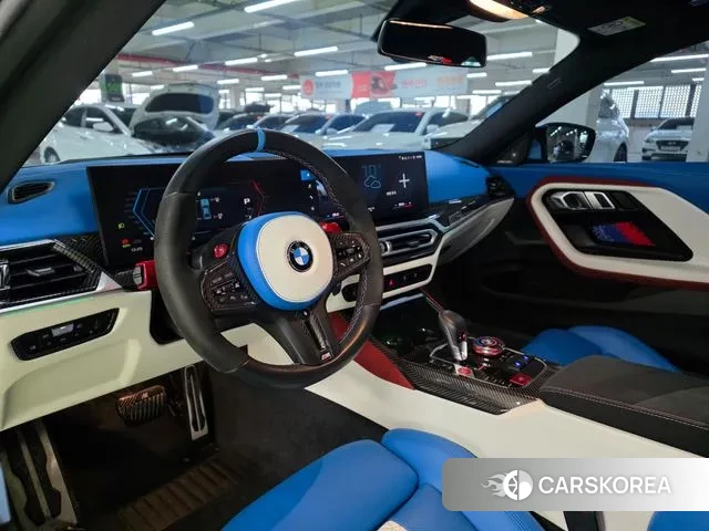 BMW M2 (G87) 2023 Небесно-голубой из Кореи, фото 2