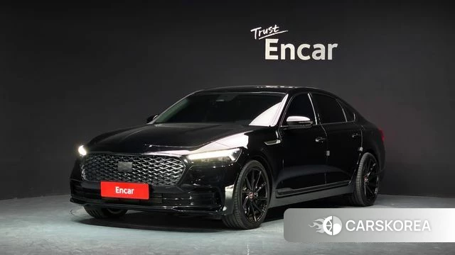 Kia The New K9 2nd generation 2021 Черный из Кореи, фото 2