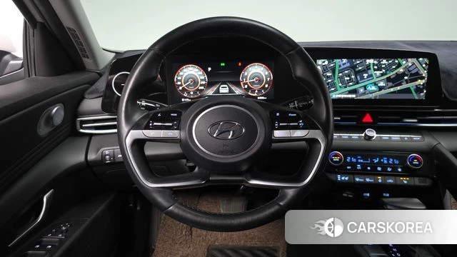 Hyundai Avante (CN7) 2021 Серебристо-серый из Кореи, фото 2
