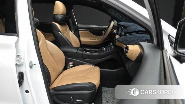 Hyundai The New Santa Fe 2021 Белый из Кореи, фото 2