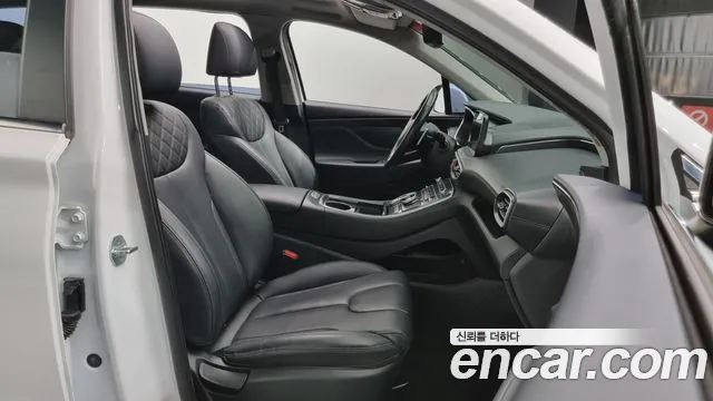 Hyundai The New Santa Fe 2021 Белый из Кореи, фото 2