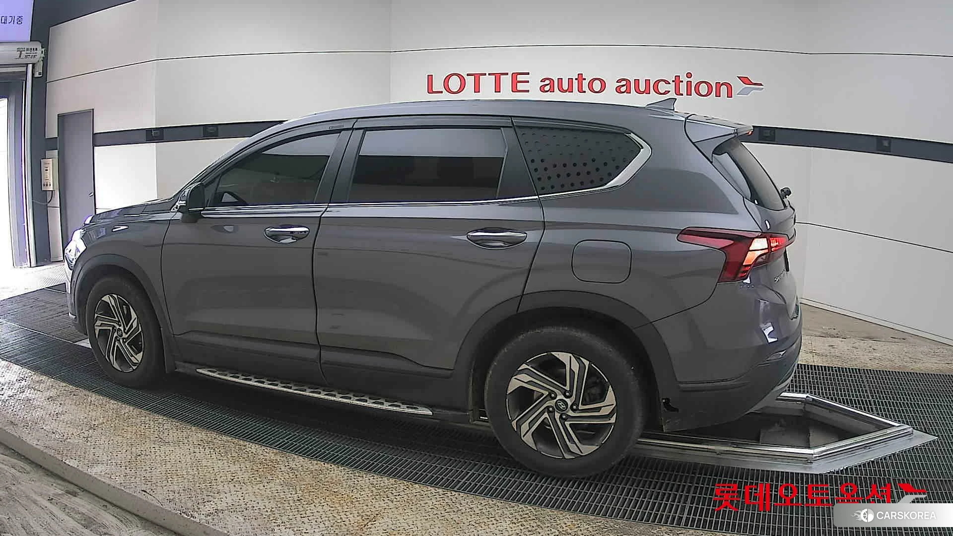 Hyundai Santa Fe 2022 Magnetic Grey Metallic из Кореи, фото 2