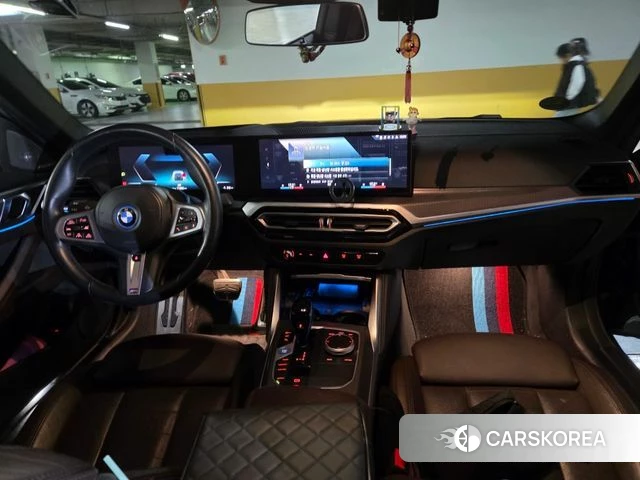 BMW i4 2022 Зеленый из Кореи, фото 2