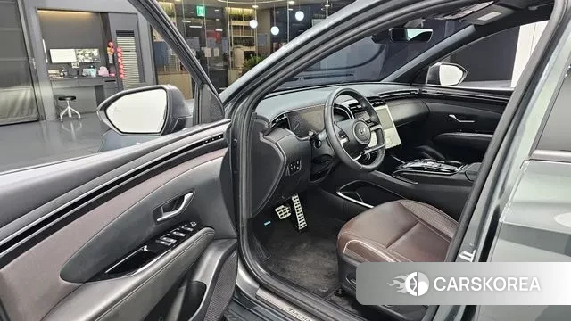 Hyundai Tucson Hybrid (NX4) 2021 Серый из Кореи, фото 2