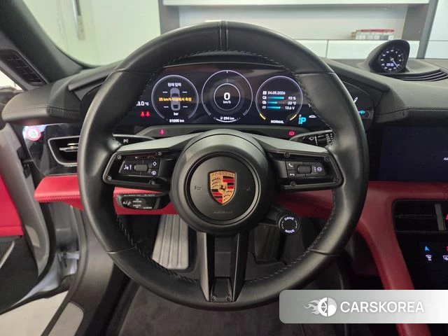 Porsche Taycan 2021 Белый из Кореи, фото 2