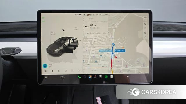 Tesla Model Y 2024 Черный из Кореи, фото 2
