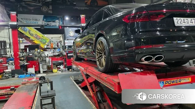 Audi A8 (D5) 2020 Черный из Кореи, фото 2
