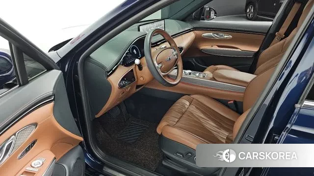 Genesis GV70 2021 Синий из Кореи, фото 2