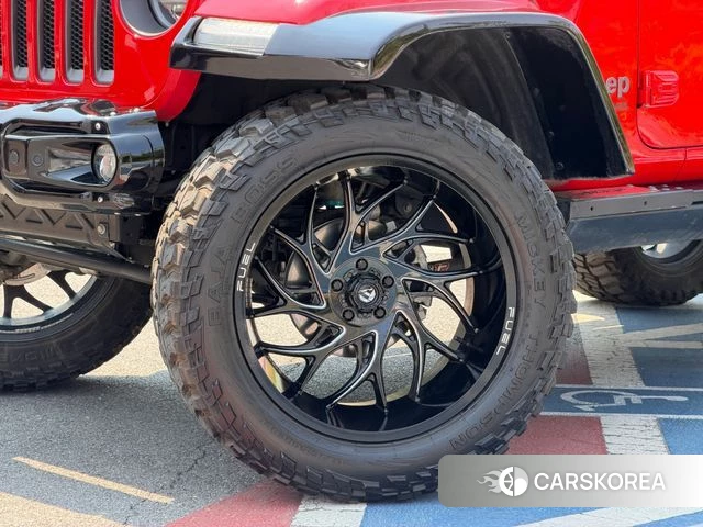 Jeep Wrangler (JL) 2021 Красный из Кореи, фото 2