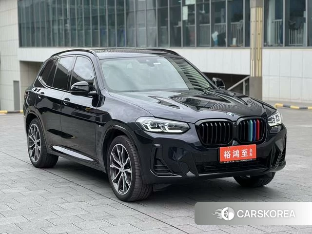 BMW X3 2021 Черный из Китая, фото 2