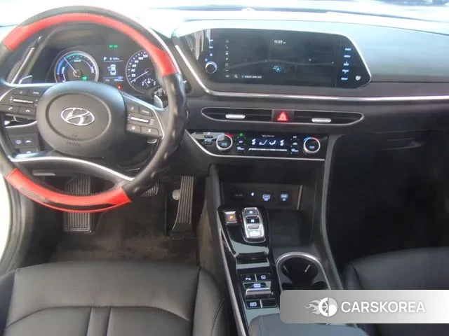 Hyundai Sonata Hybrid (DN8) 2019 Белый из Кореи, фото 2