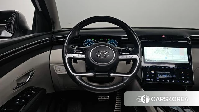 Hyundai Tucson Hybrid (NX4) 2022 Белый из Кореи, фото 2