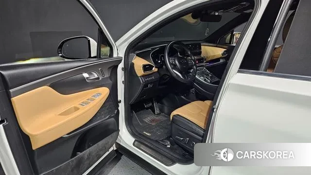 Hyundai The New Santa Fe 2023 Белый из Кореи, фото 2