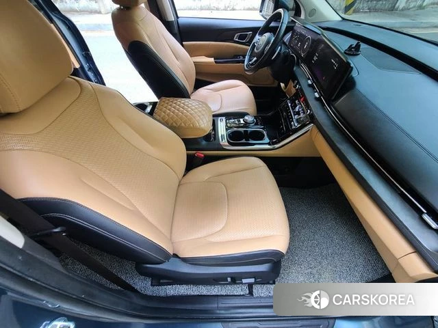 Kia Carnival 4th generation 2021 Небесно-голубой из Кореи, фото 2