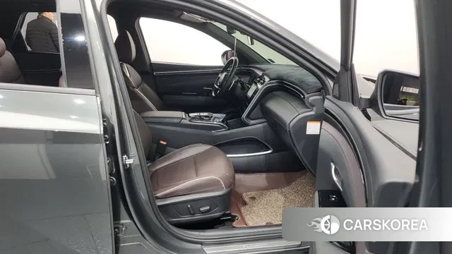 Hyundai Tucson Hybrid (NX4) 2021 Серый из Кореи, фото 2