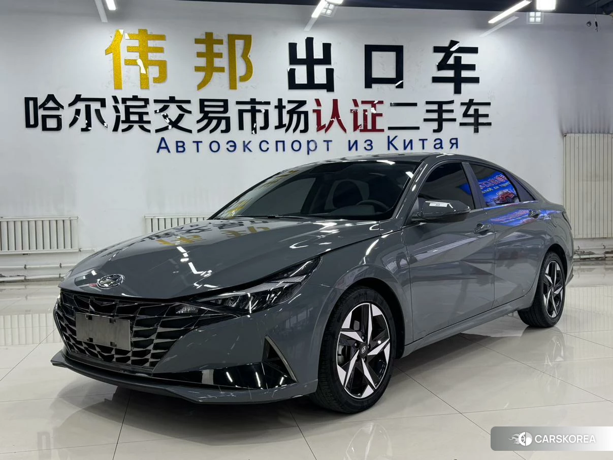 Hyundai Elantra 2022 Темно-серый из Китая, фото 2
