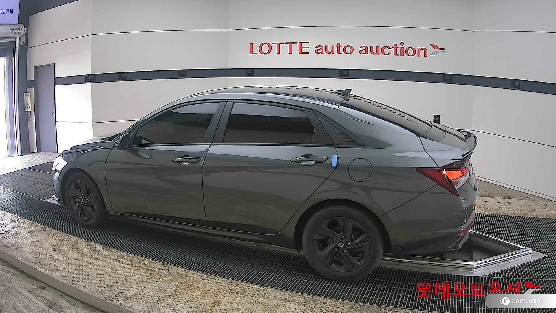 Hyundai Avante Hybrid 2022 Amazon Grey Metallic из Кореи, фото 2