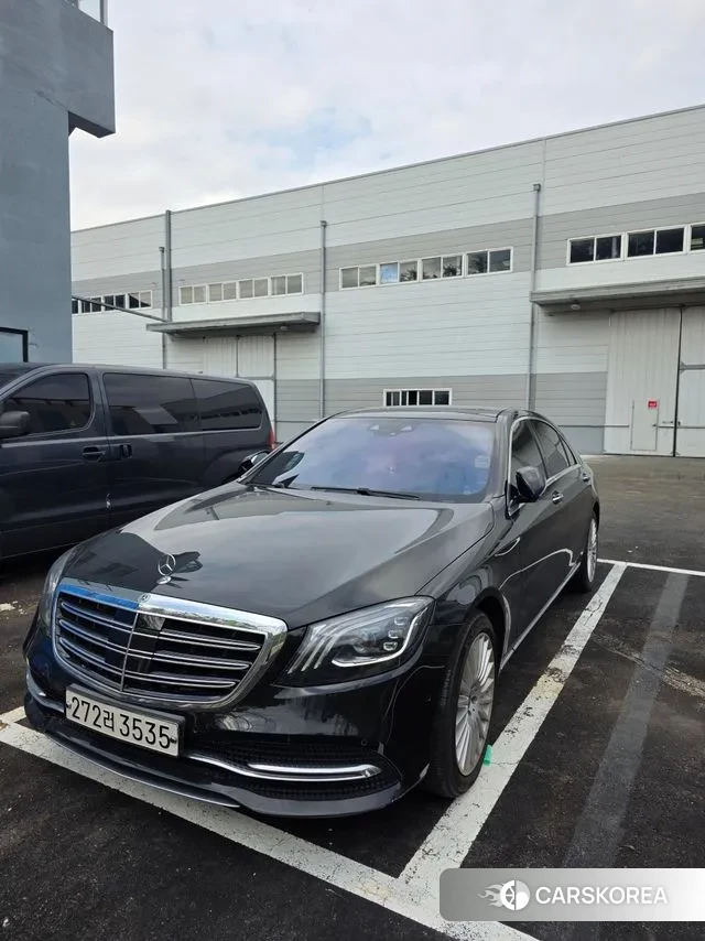 Mercedes-Benz S-Class W222 2019 Черный из Кореи, фото 2